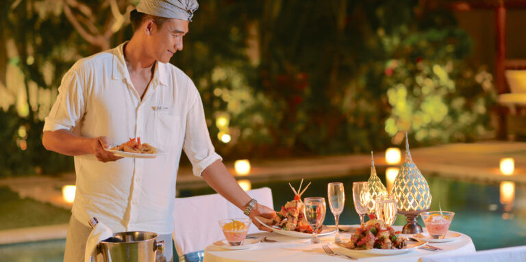 JAMES the BnB Butler full service villa rental Bali villa Chocolat Nyaman villas